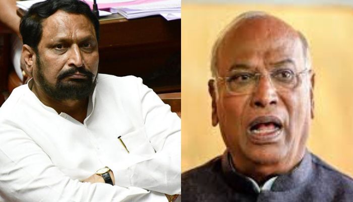 भारत माता की जय बोलने के लिए विधायक ने खरगे से मांगी अनुमति