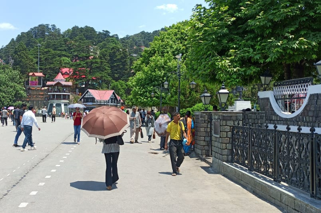 दून का तापमान रिकॉर्ड स्तर पर