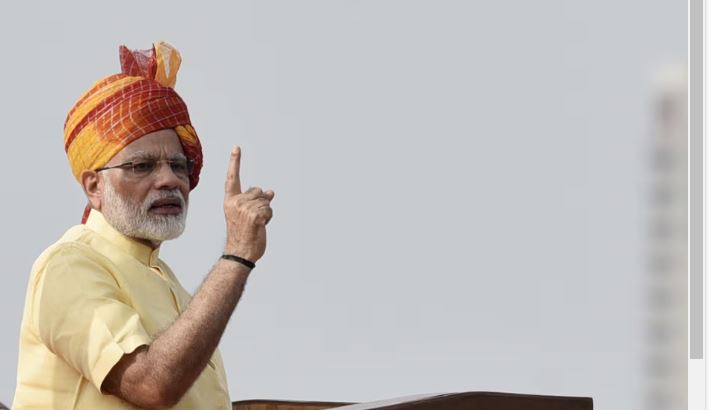 प्रधानमंत्री मोदी का कांग्रेस पर ज़ोरदार प्रहार