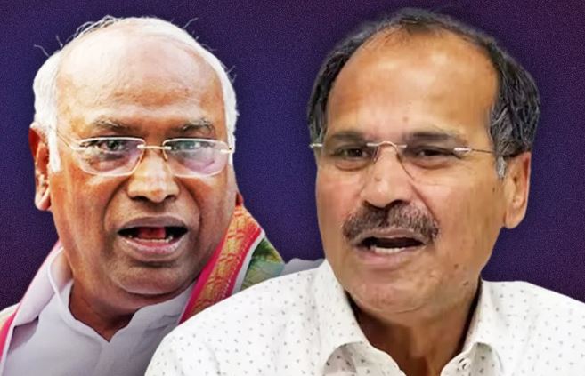 गाल CM पर अधीर रंजन- खरगे के बीच छिड़ी जुबानी जंग थमी