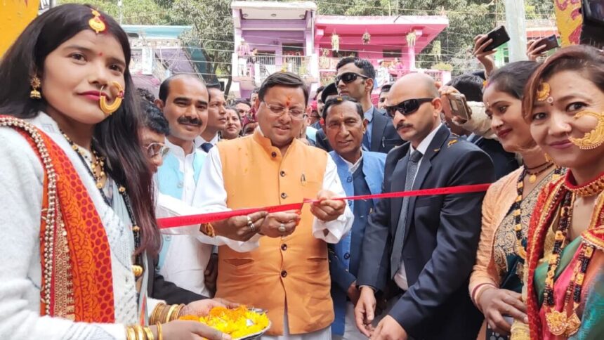 सीएम ने किया जौलीग्रांट-कालूवाला सिंचाई नहर हेड का शुभारंभ