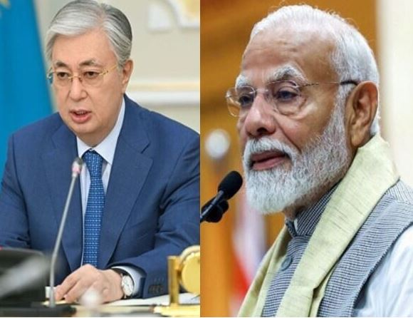 PM मोदी ने कजाखस्तान के राष्ट्रपति से टेलीफोन पर की बात