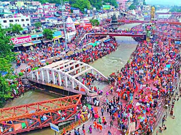 शिवमय हुआ हरिद्वार