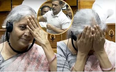 राहुल गांधी ने हलवा सेरेमनी पर ऐसा क्या बोला कि निर्मला सीतारमण ने माथे पर रख लिए हाथ