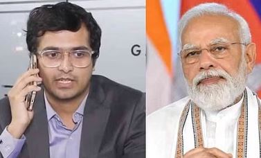 पीएम मोदी ने उत्तराखंड के रक्षित से फोन पर की बात