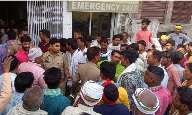 सोमवारी पर जहानाबाद के वाणावार सिद्धेश्वर धाम में भगदड़