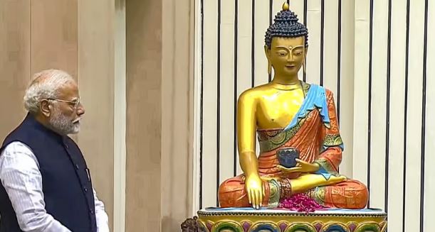 PM मोदी ने भगवान बुद्ध के साथ जुड़ाव पर की बात