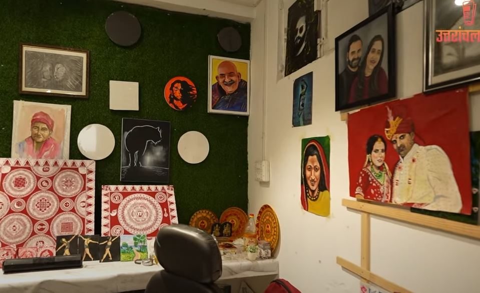 धनंजय शर्मा की कोशिश पिथौरागढ़ को ART HUB बनाने की ……..