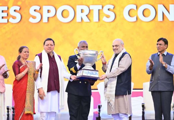 38वें राष्ट्रीय खेलों का भव्य समापन