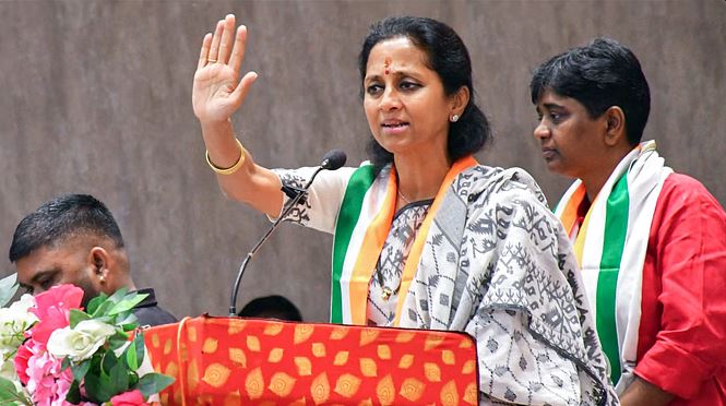 ‘मराठी भाषा को नुकसान हुआ तो बर्दाश्त नहीं करेंगे’ : सुप्रिया सुले