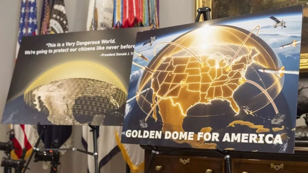 ट्रंप की ऐतिहासिक घोषणा, अंतरिक्ष मिसाइल रक्षा प्रोजेक्ट ‘गोल्डन डोम’ प्रोजेक्ट का किया एलान