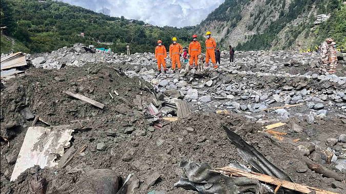 धराली आपदा: हर्षिल से तीन किमी आगे मिला सेना के जवान का शव