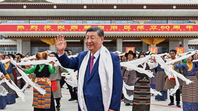 बदलती वैश्विक परिस्थितियों के बीच जिनपिंग का तिब्बत दौरा