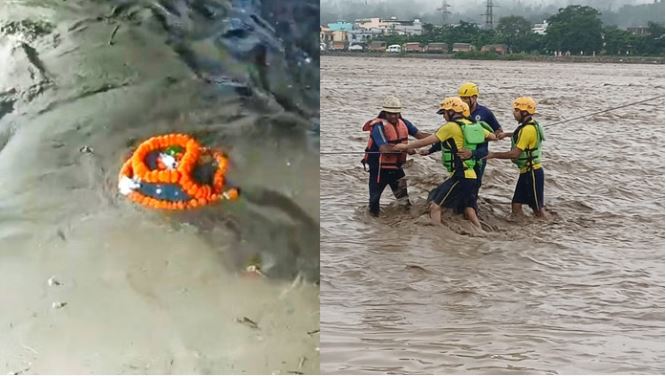 सहस्रधारा में बादल फटा, मसूरी में मजदूर की मौत, शिवलिंग जलमग्न सहस्रधारा में बादल फटा, मसूरी में मजदूर की मौत, शिवलिंग जलमग्न