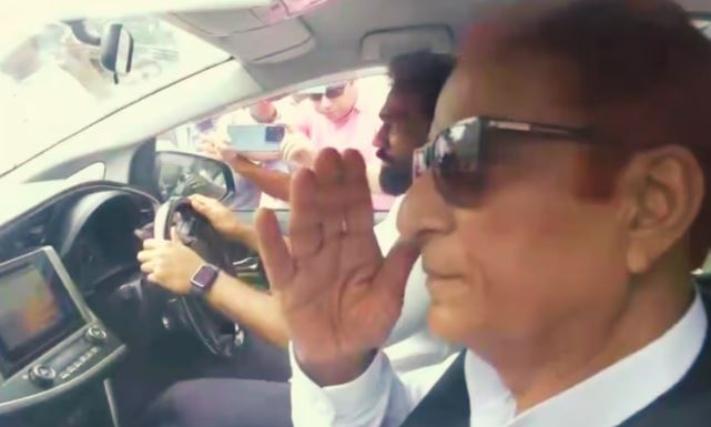 सीतापुर जेल से रिहा हुए आजम खान, सियासी अटकलों पर तोड़ी चुप्पी