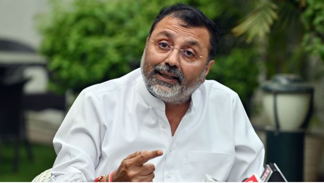 भाजपा का हमला — निशिकांत दुबे का आरोप: “राहुल गृहयुद्ध भड़काना चाहते हैं; Gen-Z उठेगा तो कांग्रेस-मित्र देश छोड़ेंगे”