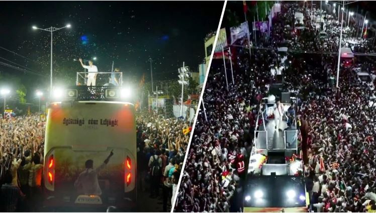 अभिनेता विजय के दर्शन को उमड़ा जनसैलाब, भूखे-प्यासे खड़े रहे लोग; पुलिस की प्राथमिक जांच में चौंकाने वाले तथ्य