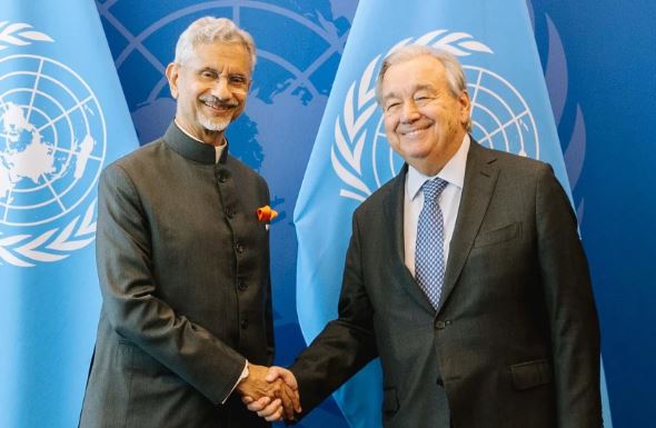 जयशंकर ने यूएन प्रमुख गुटेरेस समेत कई वैश्विक नेताओं से की मुलाकात, भू-राजनीतिक स्थिति और सहयोग पर चर्चा