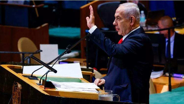 संयुक्त राष्ट्र में नेतन्याहू का बहिष्कार, खाली कुर्सियों को संबोधित करते रहे इजरायली प्रधानमंत्री