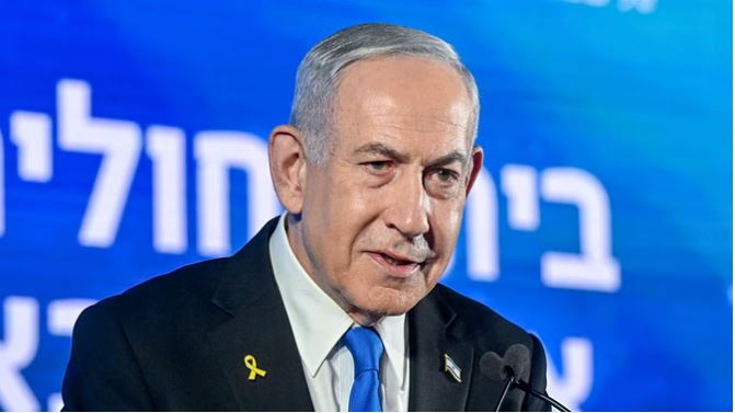 इजरायल-फिलिस्तीन विवाद पर बढ़ा तनाव: प्रधानमंत्री नेतन्याहू बोले– ‘फिलिस्तीन जैसा कोई देश नहीं होगा, यहूदी कॉलोनियां और बसाएँगे’ इजरायल-फिलिस्तीन विवाद पर बढ़ा तनाव: प्रधानमंत्री नेतन्याहू बोले– ‘फिलिस्तीन जैसा कोई देश नहीं होगा, यहूदी कॉलोनियां और बसाएँगे’