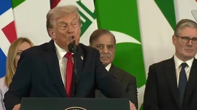 मिस्र शांति शिखर सम्मेलन में ट्रंप ने पीएम मोदी की खुले दिल से तारीफ की, शहबाज शरीफ सुनते रहे