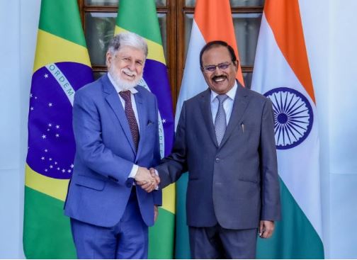 भारत-ब्राजील के बीच रणनीतिक स्तर की छठी बैठक, रक्षा और दुर्लभ खनिज पर बनी विशेष चर्चा