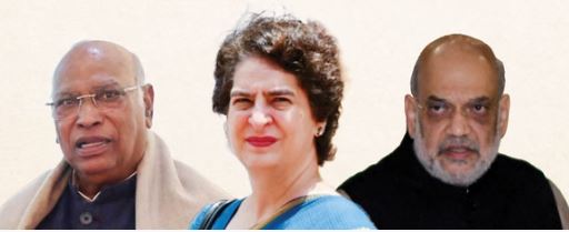 प्रियंका के बंगाल चुनाव वाले बयान के बाद शाह-खरगे आमने-सामने