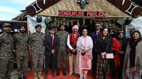 हॉर्नबिल महोत्सव में पहुंचे वायुसेना प्रमुख