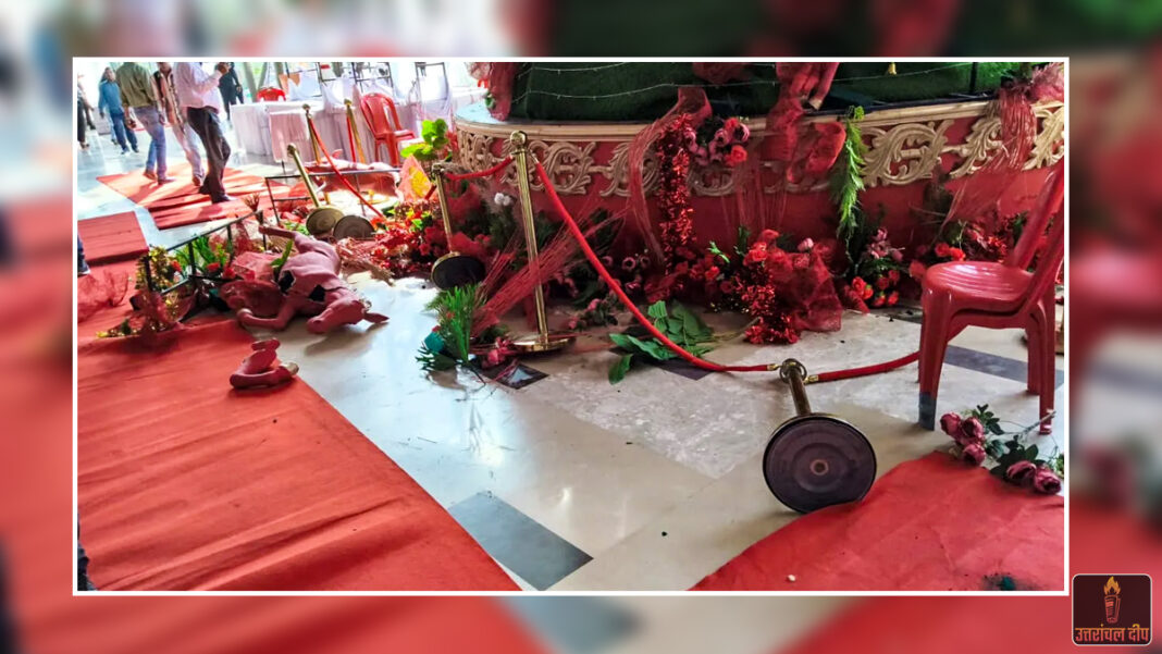 रायपुर में ‘छत्तीसगढ़ बंद’ के दौरान भारी बवाल: मैग्नेटो मॉल में घुसे प्रदर्शनकारी