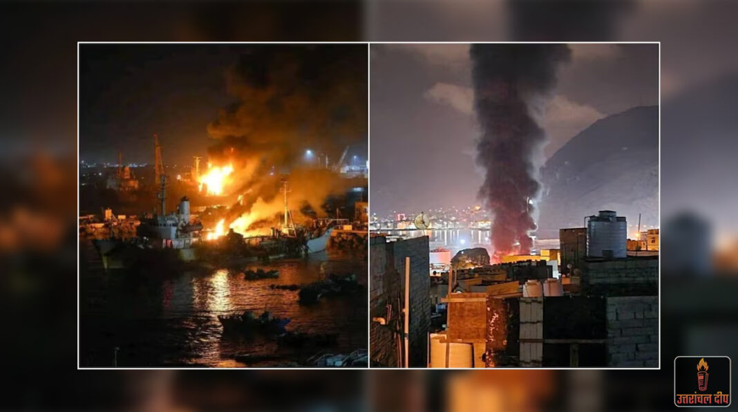 यमन में सऊदी अरब का बड़ा हवाई हमला: UAE समर्थित गुटों के हथियारों की खेप को मिसाइलों से किया तबाह