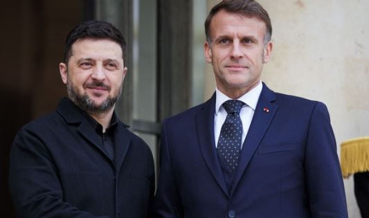 जेलेंस्की से मुलाकात के बाद मैक्रों बोले—यह हो सकता है निर्णायक मोड़