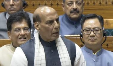 लोकसभा में राजनाथ सिंह का बयान: “वंदे मातरम कभी इस्लाम विरोधी नहीं था”