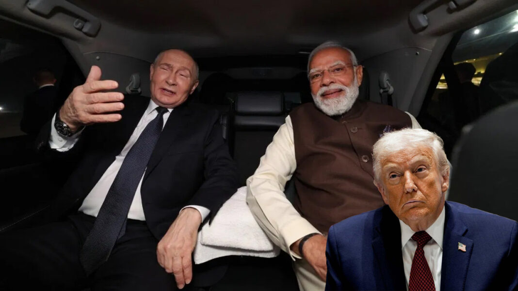 PM मोदी–पुतिन सेल्फी पर अमेरिकी विपक्ष भड़का: “ट्रंप की नीतियों की भारी कीमत चुकानी पड़ी”