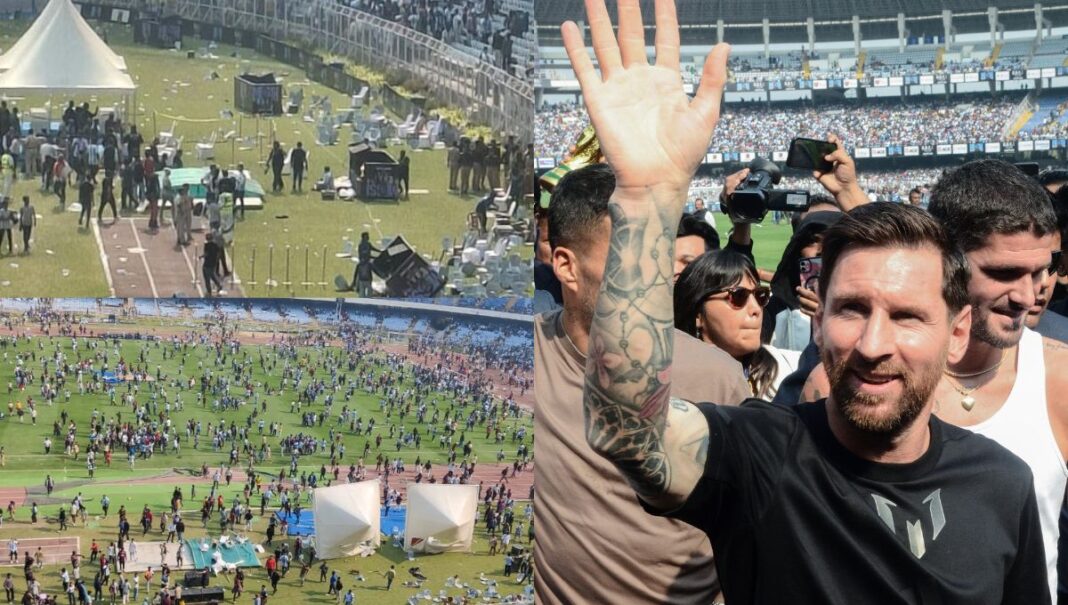 मेसी के कार्यक्रम में बवाल के बाद सख्त कार्रवाई, मुख्य आयोजक एस. दत्ता गिरफ्तार