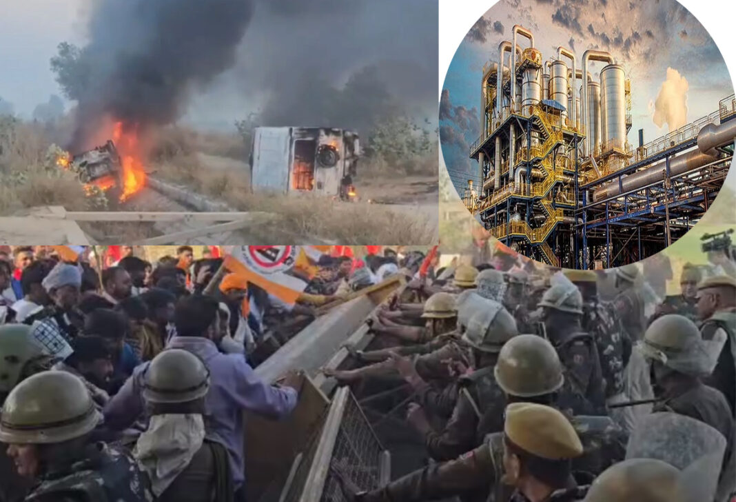 राजस्थान: इथेनॉल प्लांट को लेकर किसानों और पुलिस में झड़प, इंटरनेट सेवा बंद