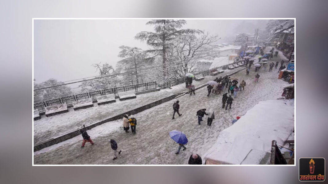 पहाड़ों में फिर लौटेगी ठंड: उत्तराखंड में बर्फबारी का इंतजार खत्म; IMD ने जारी किया येलो अलर्ट