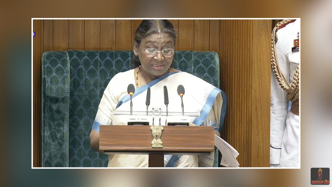 ‘विकसित भारत’ का रोडमैप: राष्ट्रपति मुर्मु ने अर्थव्यवस्था और रोजगार को बताया प्राथमिकता; पूर्वी भारत के विकास के लिए ‘पूर्वोदय’ का आह्वान