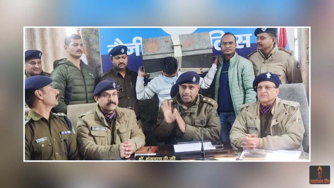 महिला की तहरीर पर पुलिस ने दर्ज किया मुकदमा, बद्रीपुरा क्षेत्र में दिन दहाड़े हुई थी चोरी एसएसपी ने किया खुलासा