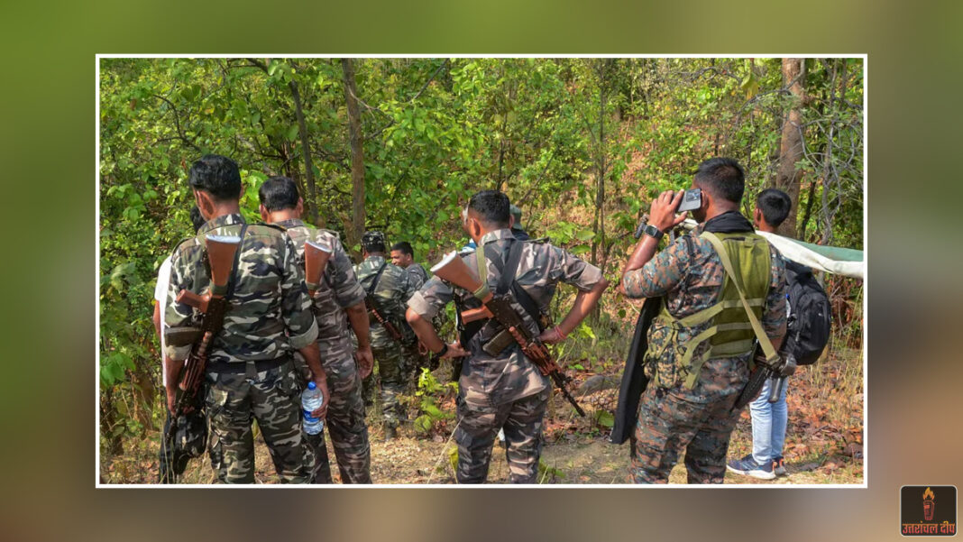 बीजापुर के जंगलों में सुरक्षाबलों की बड़ी कार्रवाई: मुठभेड़ में दो माओवादी ढेर; भारी मात्रा में हथियार और विस्फोटक बरामद