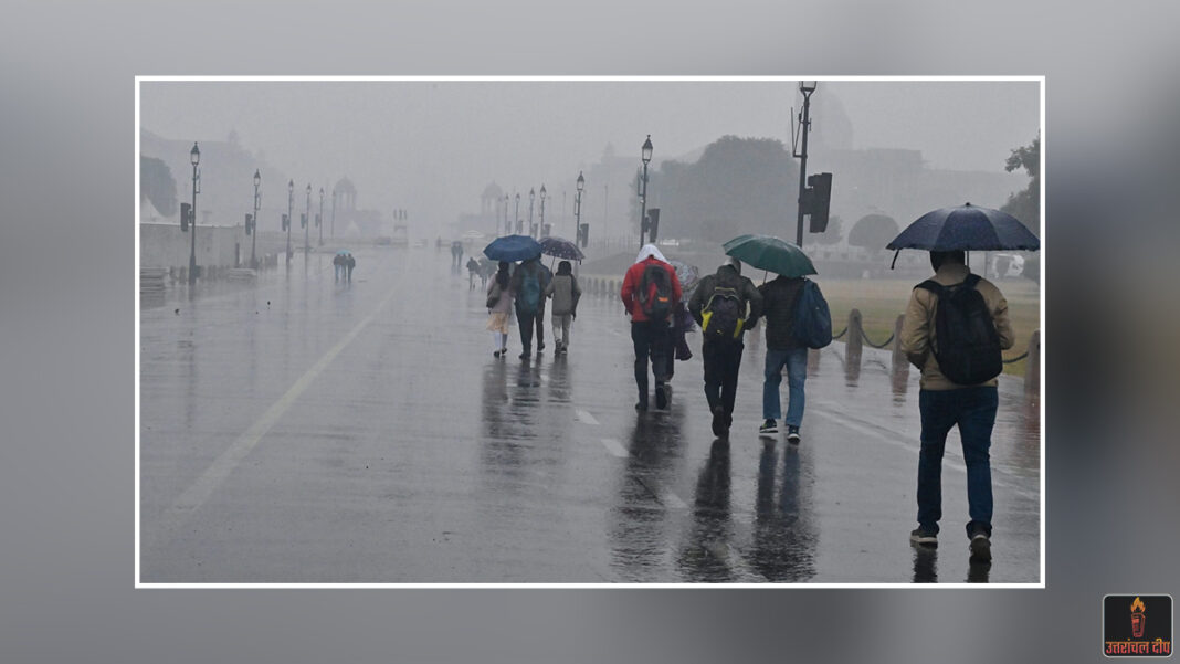 दिल्ली-NCR में फिर बिगड़ेगा मौसम का मिजाज: अगले 72 घंटे बारिश का अलर्ट; यूपी, राजस्थान और एमपी में भी ओलावृष्टि की चेतावनी