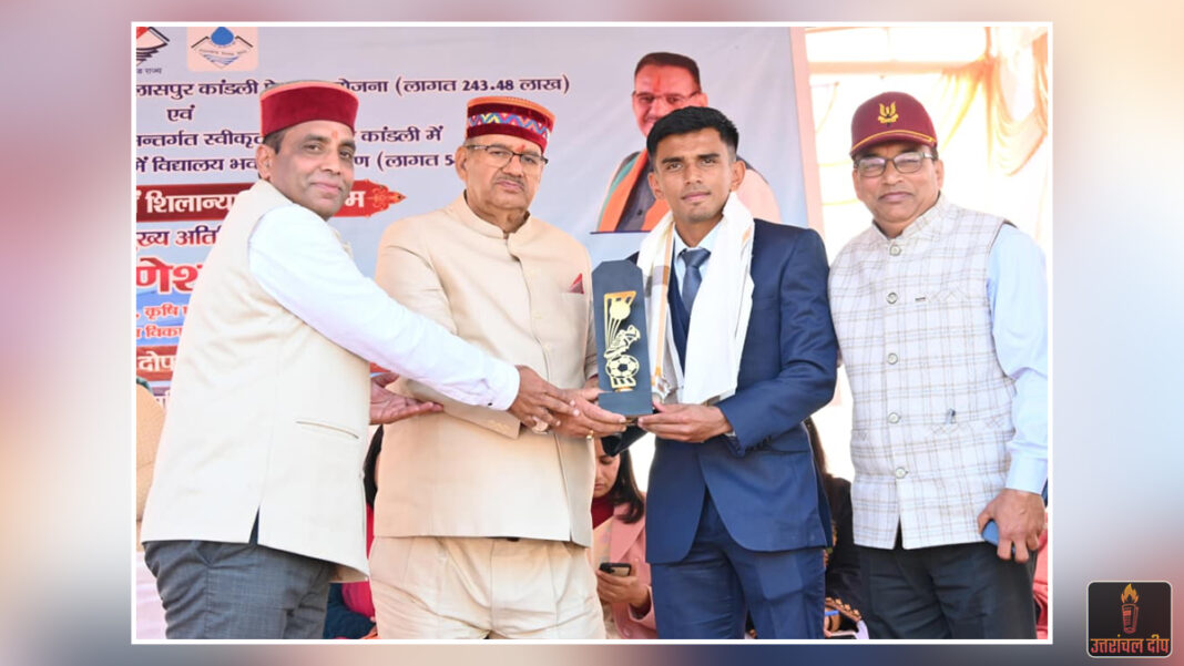 मसूरी के विकास को मिले नए पंख: कैबिनेट मंत्री गणेश जोशी ने किया ₹6.17 करोड़ की योजनाओं का लोकार्पण; पेयजल, सड़क और सौंदर्यीकरण से बदलेगी पर्यटन नगरी की सूरत