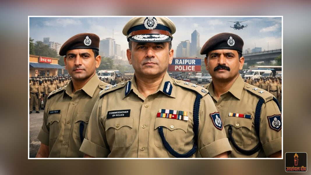 रायपुर में ‘कमिश्नरी राज’ का आगाज़: रायपुर शहर और ग्रामीण इलाकों का हुआ स्पष्ट विभाजन; अब पुलिस के पास होंगे मजिस्ट्रियल अधिकार, जानें आपके लिए क्या बदलेगा?