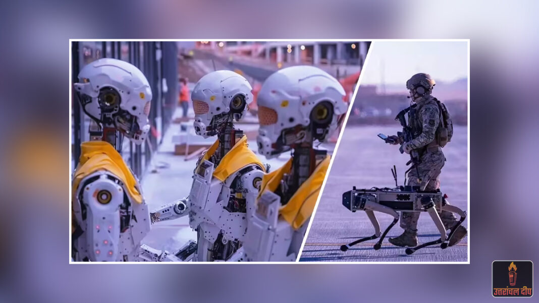 सीमा पर ‘रोबोट आर्मी’ तैनात करने की फिराक में चीन? ट्रेनिंग का वीडियो हुआ वायरल; रक्षा विशेषज्ञों की जांच में सामने आई असलियत