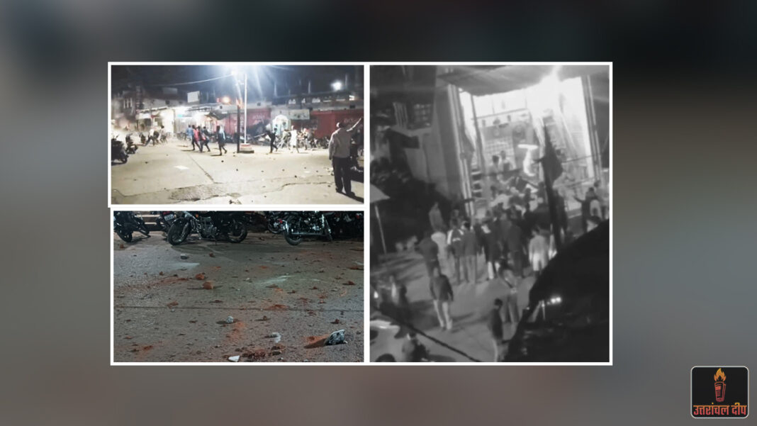 जबलपुर में सांप्रदायिक तनाव: मंदिर की रेलिंग टूटने पर दो पक्षों में खूनी संघर्ष; आरती और नमाज के समय हुआ पथराव, भारी पुलिस बल तैनात