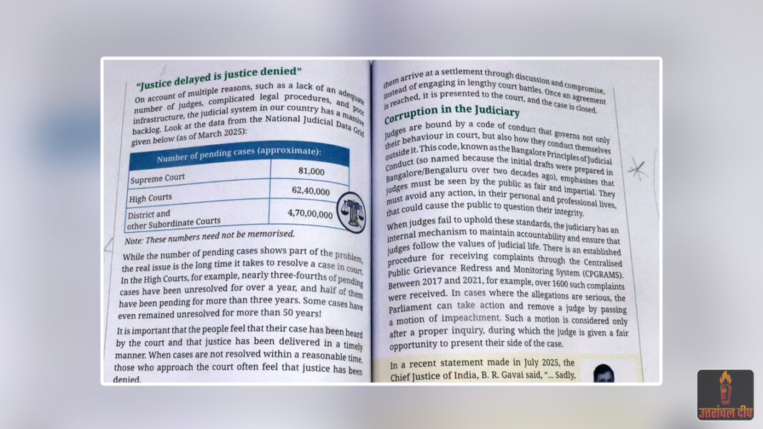 NCERT किताबों पर बड़ा विवाद: ‘न्यायपालिका में भ्रष्टाचार’ वाले हिस्से को हटाने की तैयारी; CJI डीवाई चंद्रचूड़ ने भी जताई कड़ी आपत्ति