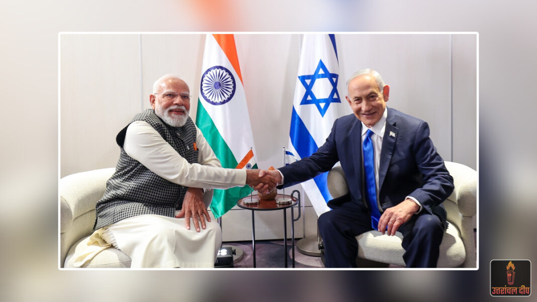 भारत-इजरायल संबंधों में नया अध्याय: पीएम मोदी और नेतन्याहू के बीच शिखर वार्ता; रक्षा, तकनीक और कृषि पर हुए कई ‘महा-समझौते’