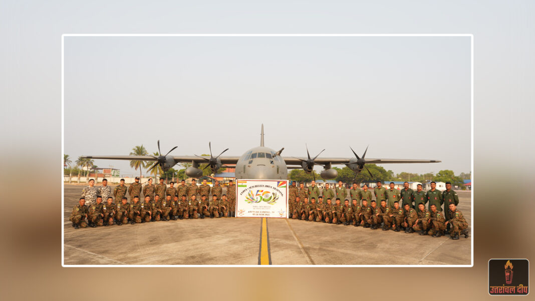 हिंद महासागर में भारत की ‘त्रिशक्ति’ का प्रदर्शन: सेशेल्स के साथ सैन्य अभ्यास ‘लामितिये-2026’ का आगाज; पहली बार शामिल हुए तीनों सेनाओं के दल