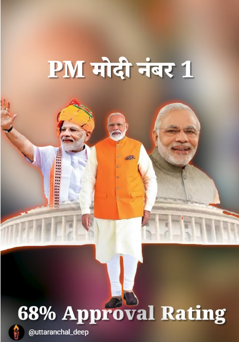 दुनिया के सबसे लोकप्रिय नेता बने PM मोदी | Global Approval Rating में नंबर 1 दुनिया के सबसे लोकप्रिय नेता बने PM मोदी | Global Approval Rating में नंबर 1