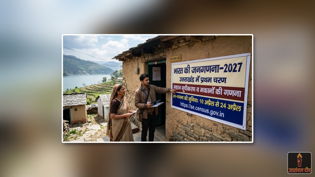 जनगणना 2027: उत्तराखंड में डिजिटल क्रांति, 10 अप्रैल से ‘स्व-गणना’ की सुविधा शुरू; जानें घर बैठे पंजीकरण की पूरी प्रक्रिया जनगणना 2027: उत्तराखंड में डिजिटल क्रांति, 10 अप्रैल से ‘स्व-गणना’ की सुविधा शुरू; जानें घर बैठे पंजीकरण की पूरी प्रक्रिया