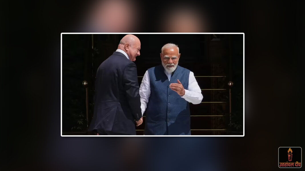 भारत-ऑस्ट्रिया संबंधों में नए युग का सूत्रपात: पीएम मोदी और चांसलर स्टॉकर के बीच उच्च स्तरीय बैठक, व्यापार और तकनीक पर हुए कई समझौते भारत-ऑस्ट्रिया संबंधों में नए युग का सूत्रपात: पीएम मोदी और चांसलर स्टॉकर के बीच उच्च स्तरीय बैठक, व्यापार और तकनीक पर हुए कई समझौते